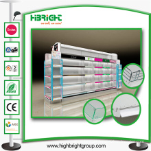 Cosmetic Store Shelf Shelving Rack with LED Light